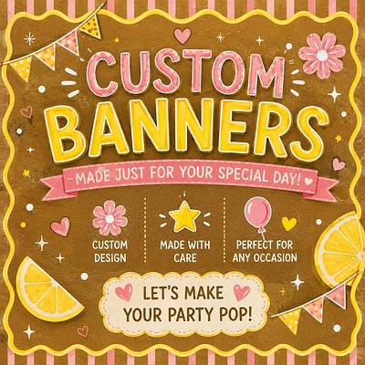Custom Banners 
