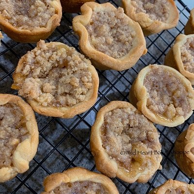 Pie Bites/tarts (Apple, Cherry, Pecan, Peach) 2 Dozen 