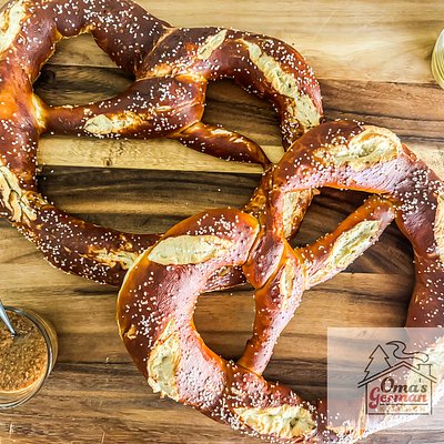 Giant Oktoberfest Pretzel