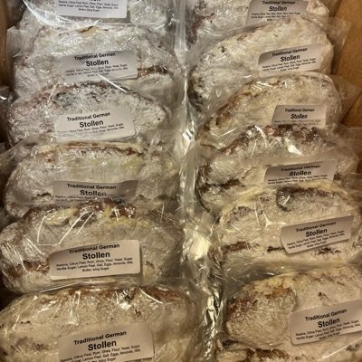 Full Stollen With Marzipan