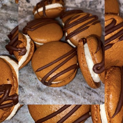 GF Dozen Mocha Macarons