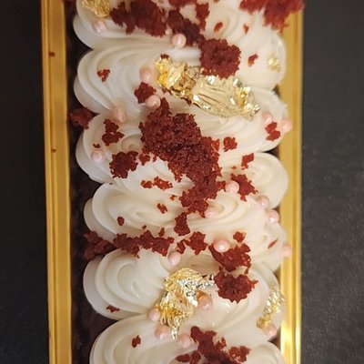 6in MIni Red Velvet Loaf Cake