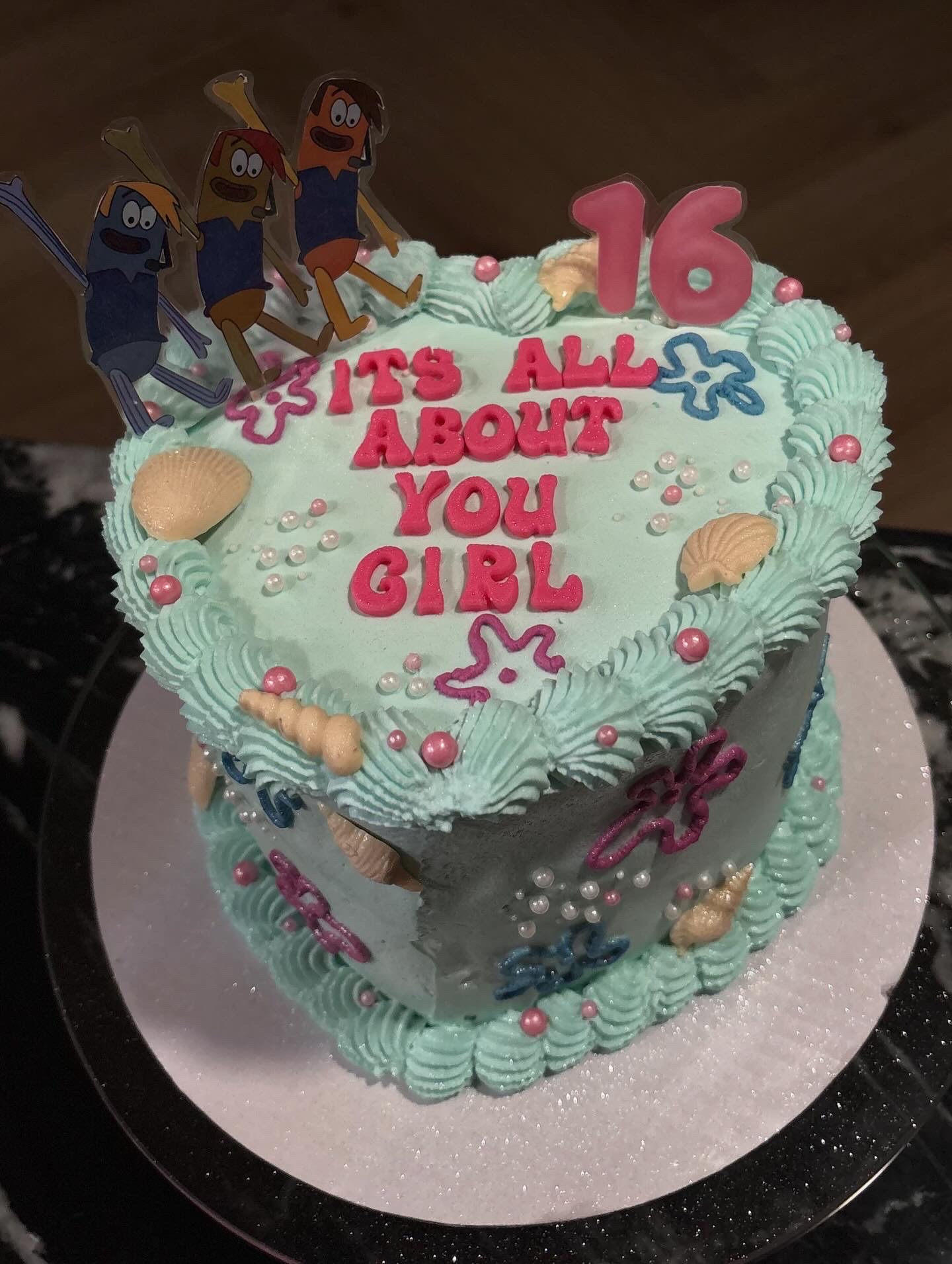 Heart Cake 6”