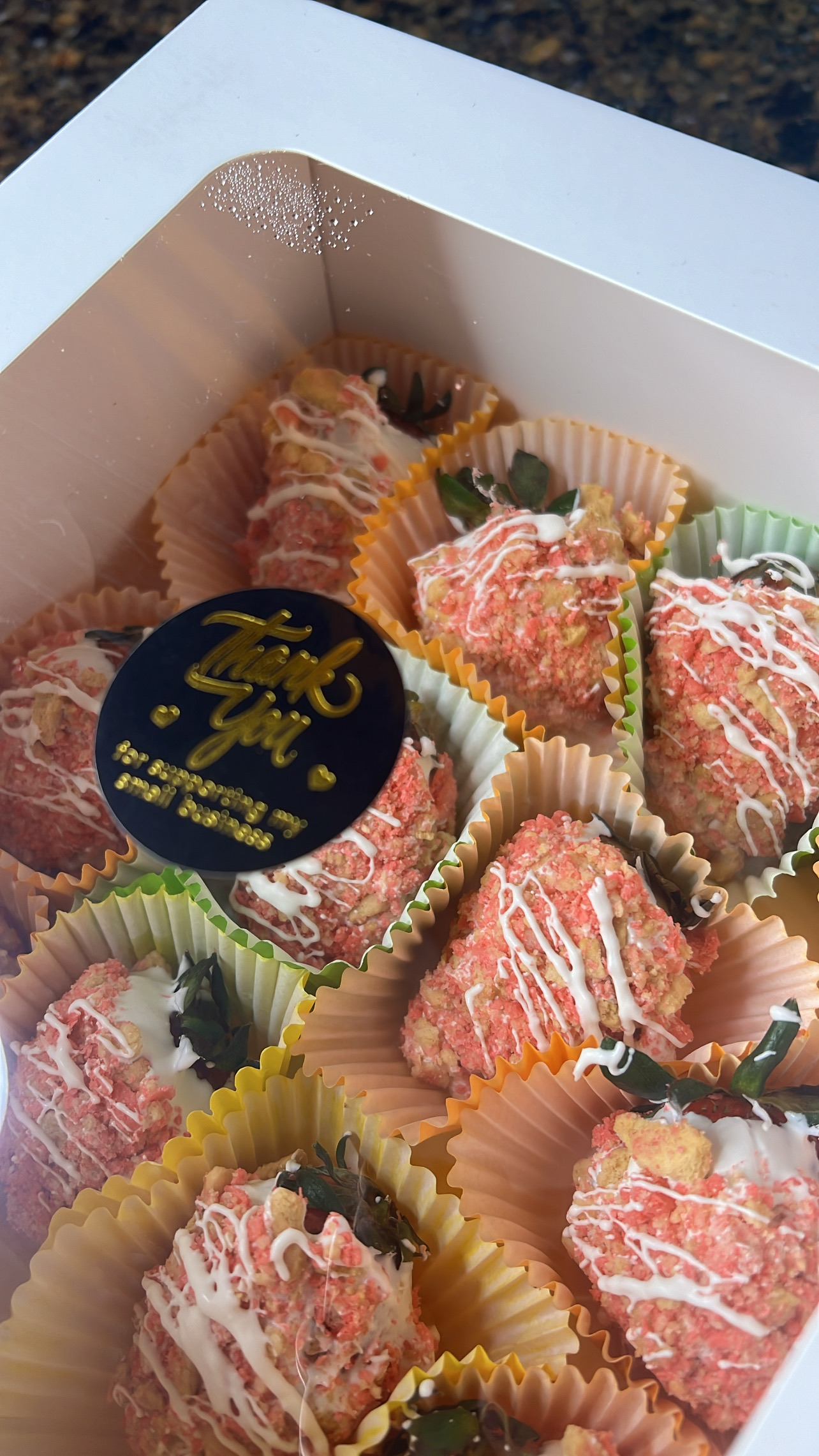 1 Dozen Strawberry Crunch Berries