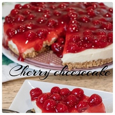 Cherry Cheesecake 10 Inch 