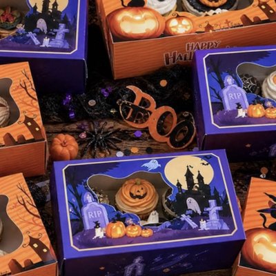 Box 6 Cupcakes  Halloween 👻 