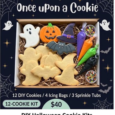 12 CT. HALLOWEEN DIY COOKIE KIT (15% OFF THRU 12TH)