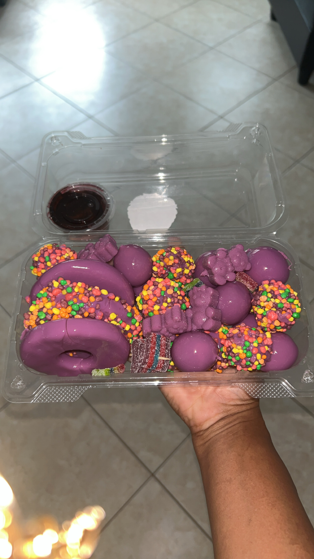 Candied Pineapples & Grapes Combo