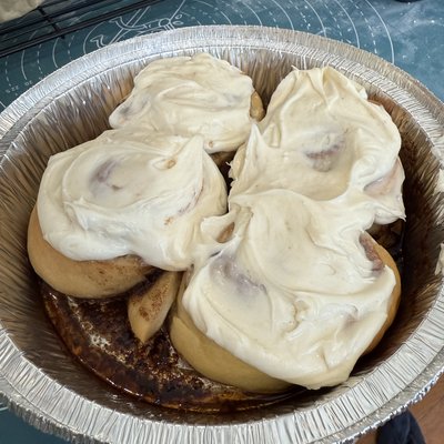 Cinnamon Rolls - Cream Cheese Icing 