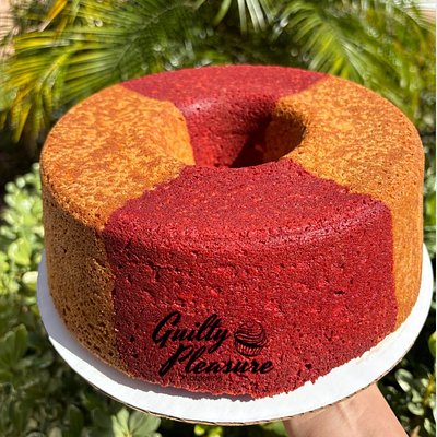 Red Velvet Cream Cheese Pound Cake
