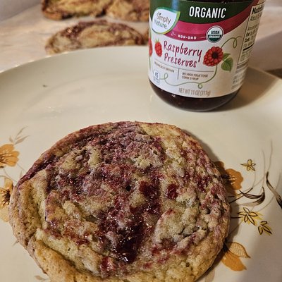 Raspberry Jam Cookies