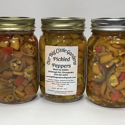 Pickled Peppers 16oz