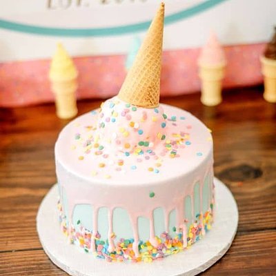 ICE CREAM CONE CAKE