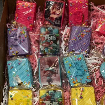 Trolls Custom Rice Krispies 