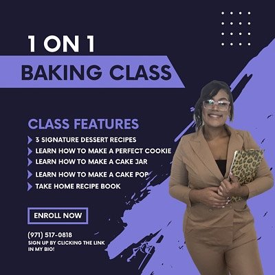 1 On 1 Baking Class