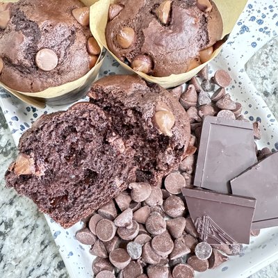 Double Chocolate Chip Muffin - Dozen