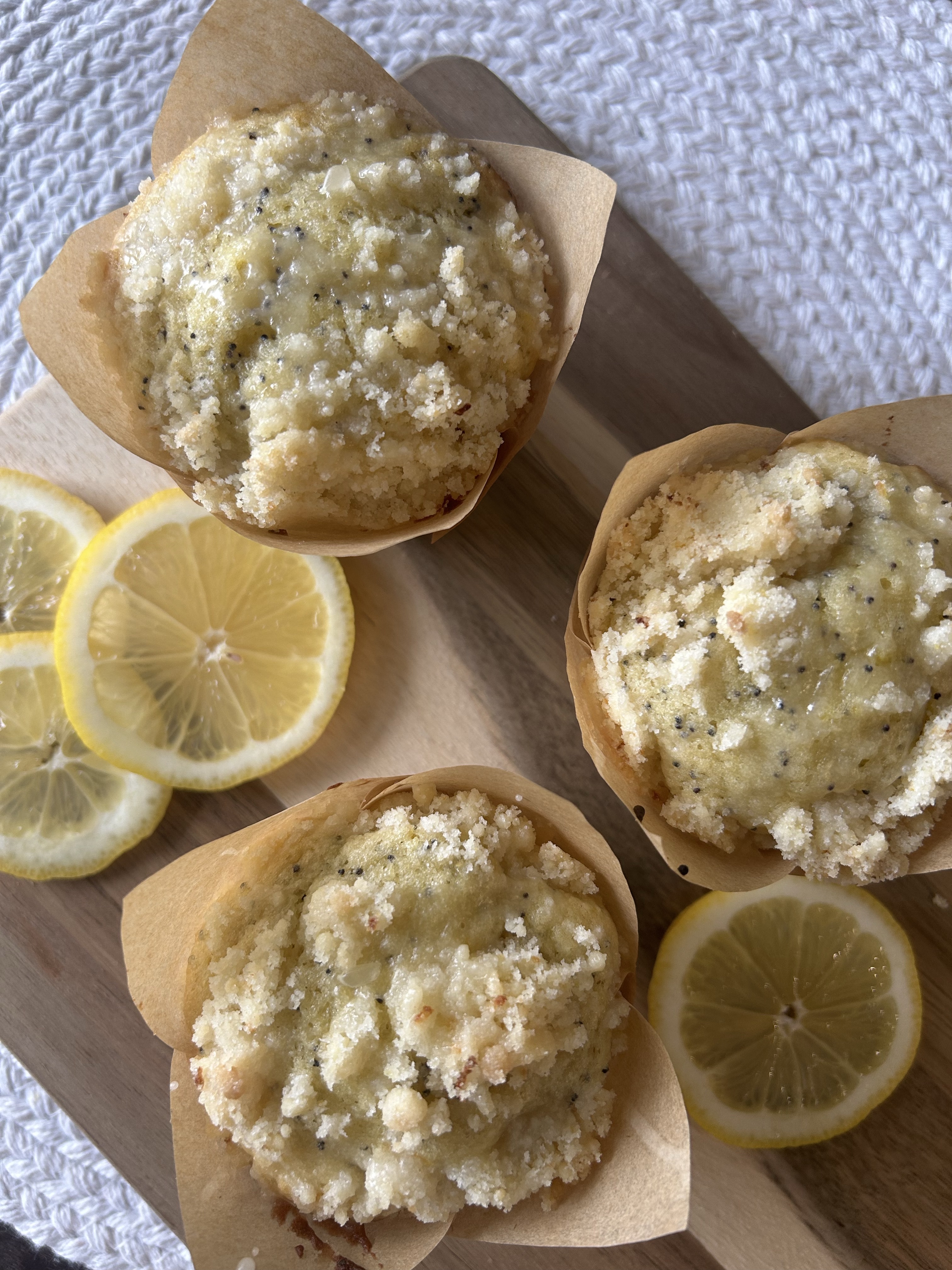 Lemon Poppyseed Muffins 