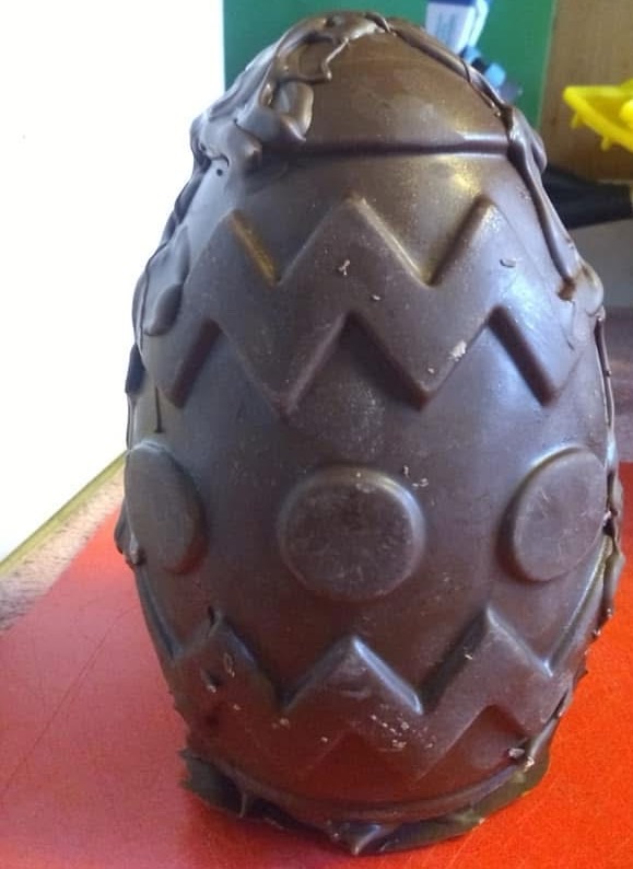 Stuffed Chocolate Egg