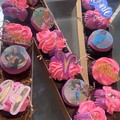 Number Or Letter Cupcake Box 