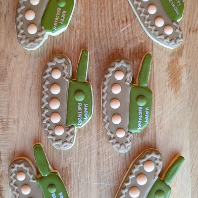 Decorated Cutout Sugar Cookies