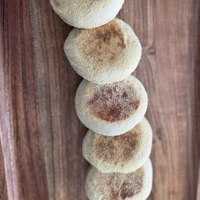 Sourdough English Muffins
