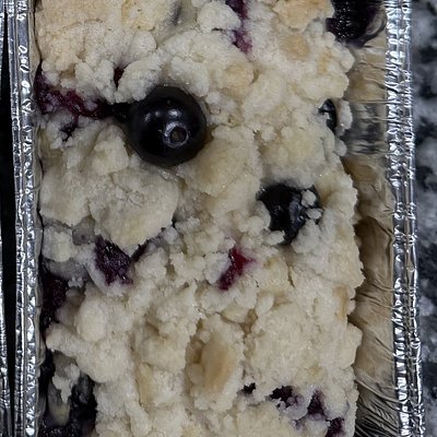 Blueberry Crumble Sweet Bread 