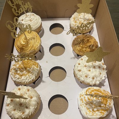 Gender Reveal Cupcakes