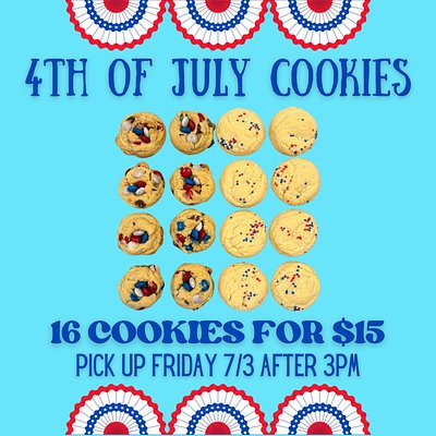 4th of July Cookies