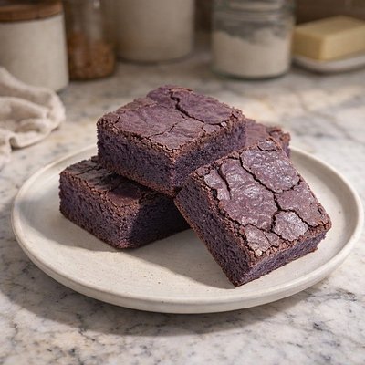 Ube Brownies - 3 pack