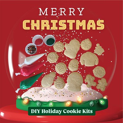 DYO Holiday Cookie Kit (customizable)