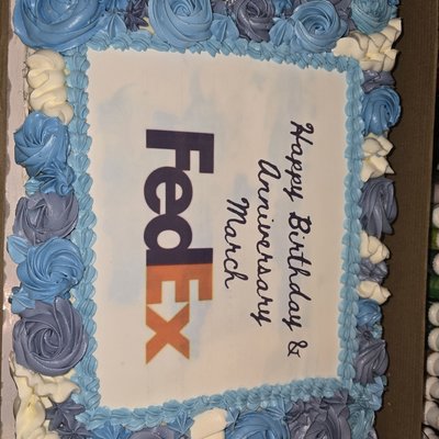 1/2 Sheet Cakes 