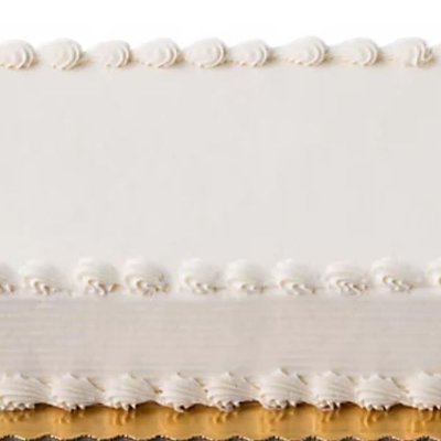 1/4 Sheet Cake Single Layer