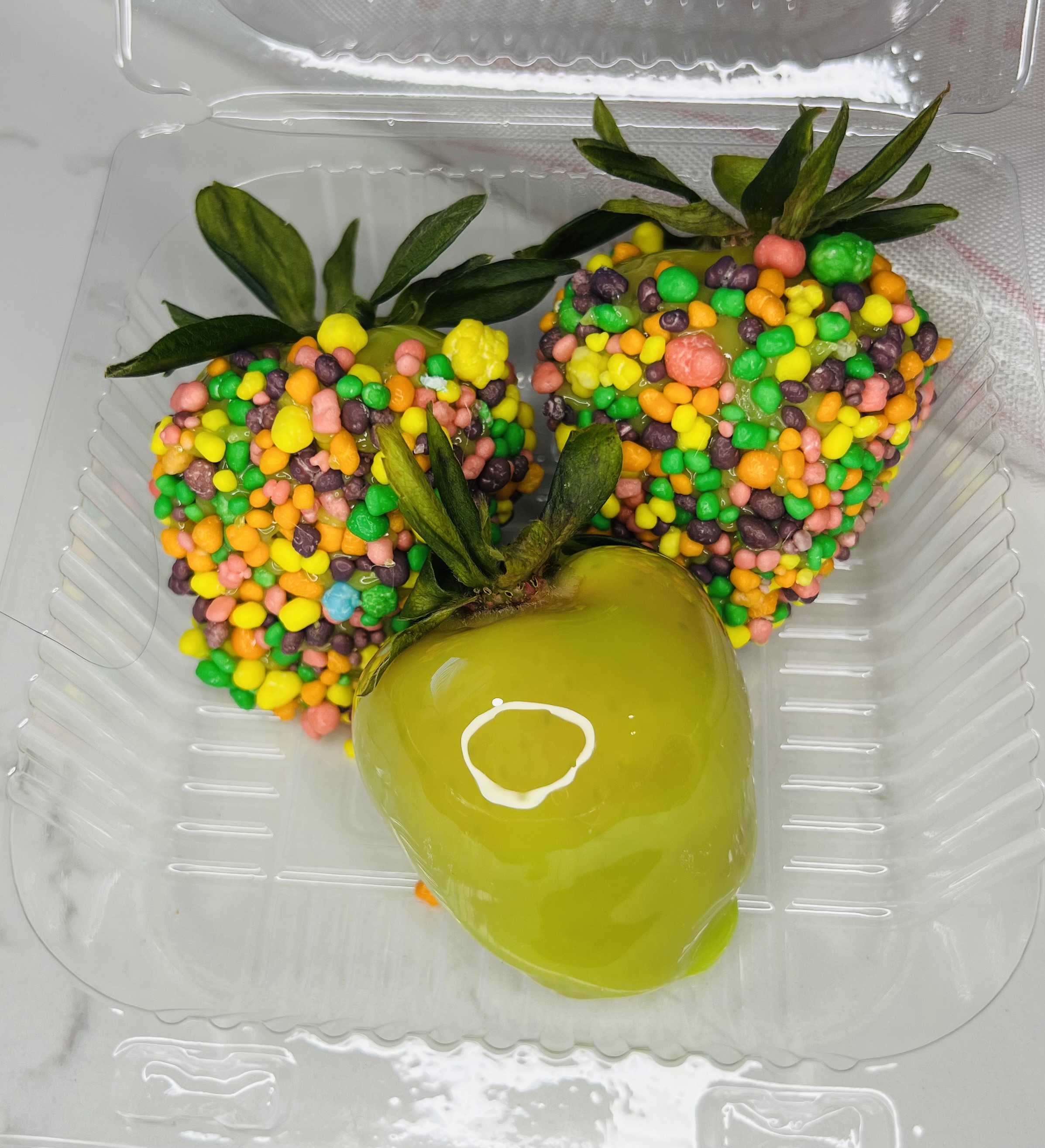 3 Strawberries 