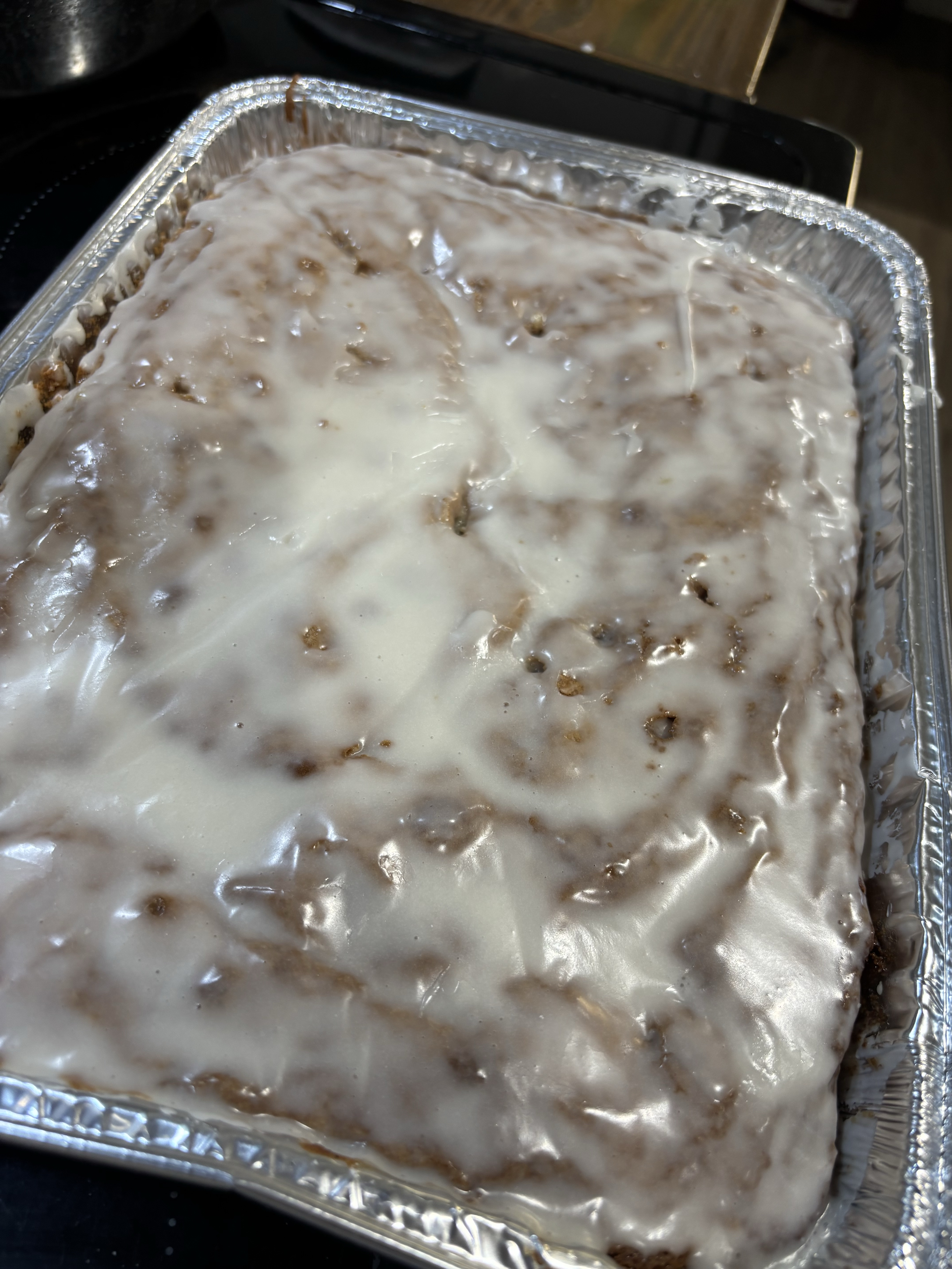 Whole Honey Bun Cake