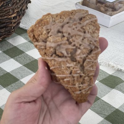 Sourdough Cinnamon Pecan Scones