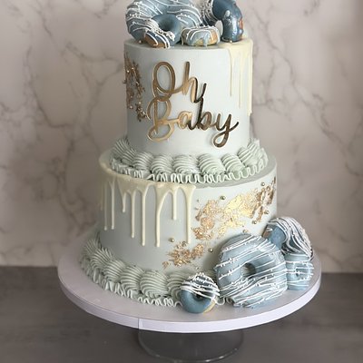 Two Tier Custom Cakes