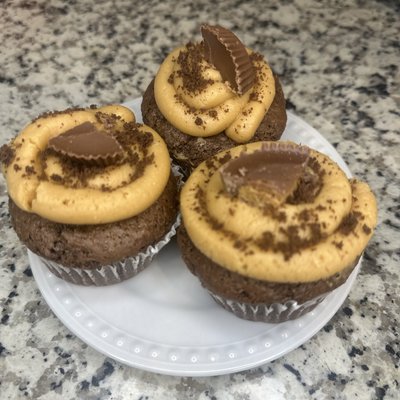 Chocolate Peanut Butter Cupcake