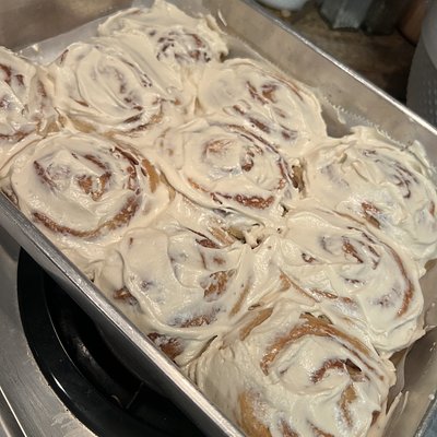 One Dozen Cinnamon Rolls 