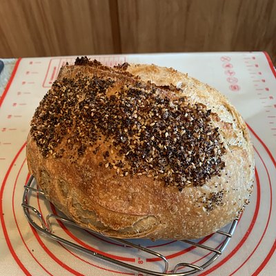 Everything Sourdough Bread 