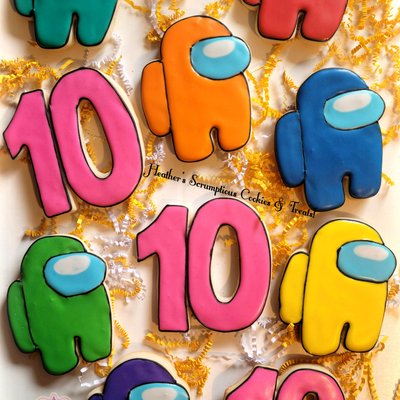 Imposter's Birthday Sugar Cookies 