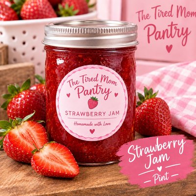 Strawberry Jam (pint) 