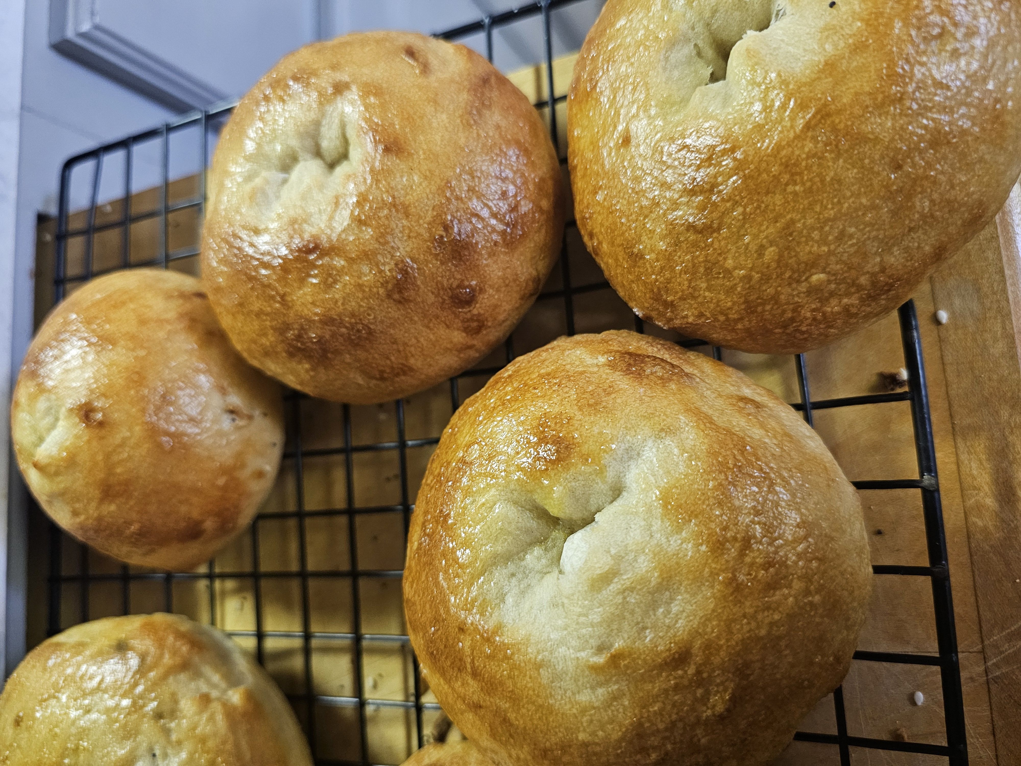 Sourdough Bagels 1/2 Dozen(6) Plain