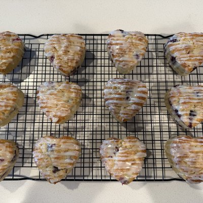 Lemon Blueberry Scones (12)