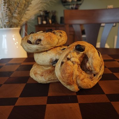 Cinnamon Raisin Bagels