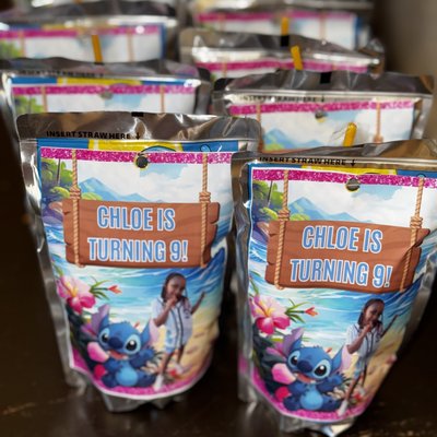Custom Juice Labels