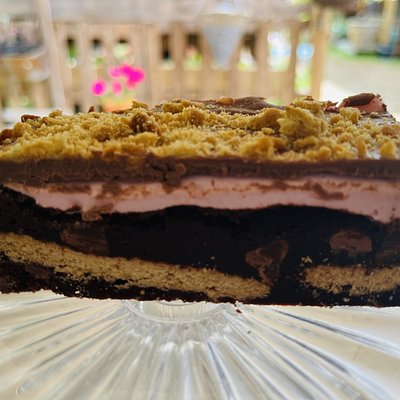 Wagon Wheel Brownie