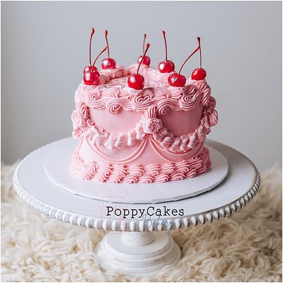6” Heart Cake 