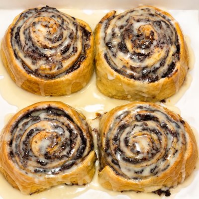 Blueberry Cheesecake Cinnamon Roll