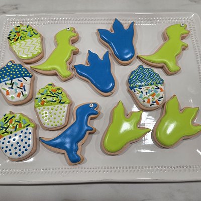 Dinosaur Cookies