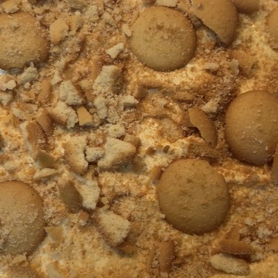 1/2 Sized Pan Of Banana Pudding 